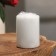 Candle - Aromatic "Jasmine" cylinder, 4x6 cm