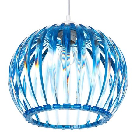 Lamp Bayerlux 6330/1, 1he27 15W, blue 31x24+60 cm-1