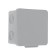 Urals Urals Pak, 80x80x50, IP54, 7VX, without Germanwounds, gray, Co-52117080-100