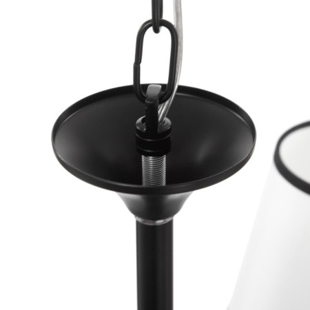Brussels chandelier 3x60W E14 Black 58x58x85 cm Bayerlux-10
