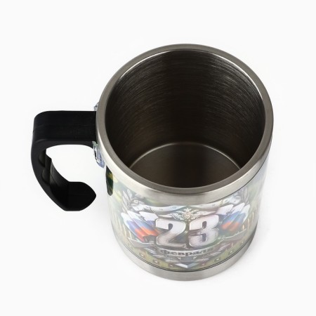 Thermal circle "February 23", with a lid, 400 ml-5