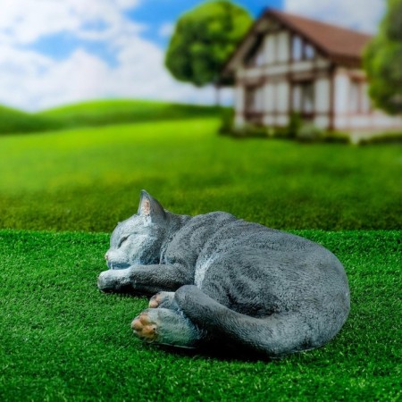 Garden figure "Cat Kuzya" 40x24x13cm-5