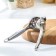 Steel manual juicer, stainless steel, chrome color