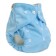 Reusable diaper, blue color