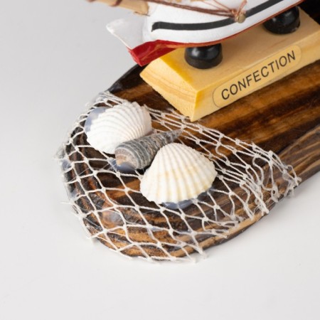 Set of desktop "ship" with a pencil 14*7*11cm-1