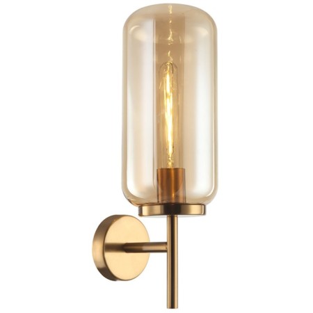 Wall lamp Bauers 1xe27 40w, size 14x18.5x44 cm, bronze color