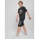Sports suit for a boy, height 170 cm, dark gray color