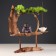 Souvenir tree, porcelain "Little hot" with a stand for incense 35x35x9.5 cm