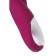 SATISFYER HEATED AFFAIR vibrator with clitoral stimulant, red color
