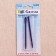 Needles for knitted products, 2 pcs, blue color