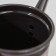 Hot teapot, 1 l, fixed handle, induction, red-black color, mixture