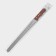 Knife for biscuit even edge konfinetta, blade length 35 cm, wooden handle