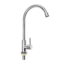 ACCOONA A4788 kitchen monostering mixer, single -legged, stainless steel, satin