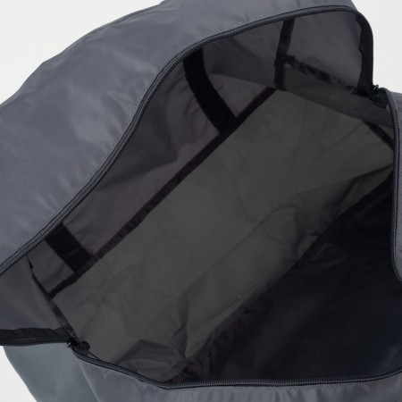 Board Road on a zipper, folding in a cosmetic bag, an outer pocket, a suitcase holder, gray/green color-3