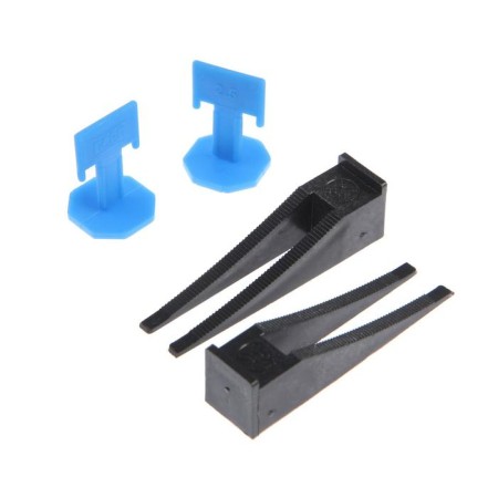 Tile alignment system "PSVP", clamp 2.5 mm + wedge (40 + 40 pcs.), Package