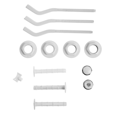 Set for connecting the radiator Zein, 1 "x 1/2", with three brackets