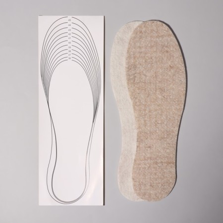 Insoles for shoes "Soft trace", universal, 36-46 rr, 30 cm, pair, beige color-4