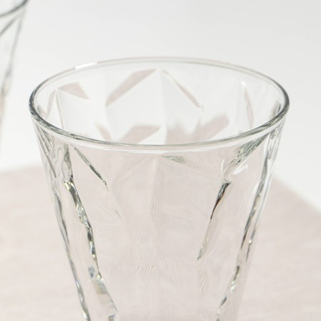 Set of low glass glasses "Shetland sculpture", 300 ml, 3 pcs-2