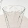 Set of low glass glasses "Shetland sculpture", 300 ml, 3 pcs