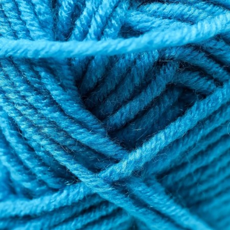 Yarn "Children's Fun" 20% microfiber, 80% acrylic 140m/50g (024 turquoise)-7