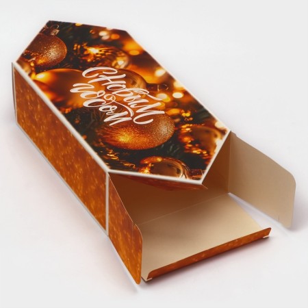 New Year. Gift box - New Year's Folding Candy "Toys", 14 x 22 x 8 cm.-2