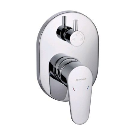 Bravat Eler FB848238CP-3-RRUS, Set, 3 Exit, 3 Exits, Chrome