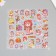 Stile plastic convex "Girls" mix 2 sheets 33.5x21.7 cm