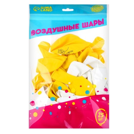 Shar Latex 12 "" Goose. With DR ", 25 pcs.-1