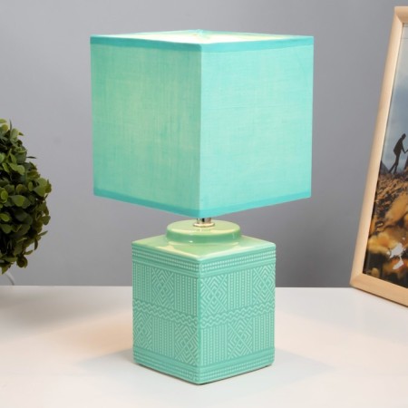 Mitchell Table lamp E14 40W Lazurny 14x14x29 cm Risalux-1