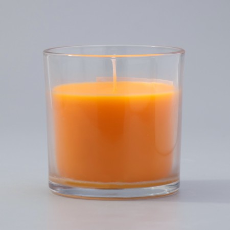 Aromatic giant in a glass "Juicy orange", soy wax, 10x10 cm-2