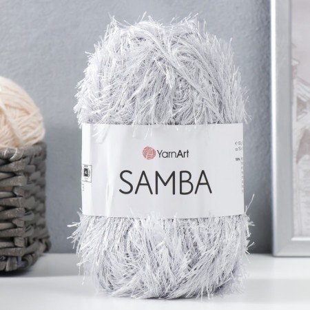 Yarn "Samba" 100% polyester 150m/100g (10 St. Series)