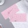 Money envelope "Congratulations!" pink background, 8 x 16.3 cm