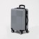 Small suitcase 20 "code castle, silver color