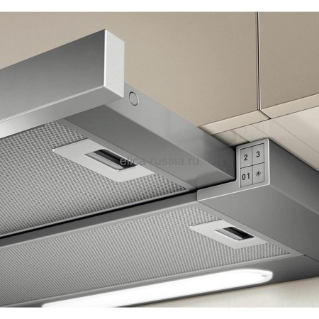 Exto Elica Elite 14 Lux Wh/A/60, built -in, 650 m3/h, 3 speeds, 50 cm, white-1