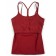 Shirt sports female, size s, burgundy color