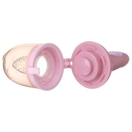 Nibbler with silicone mesh "bow", color mix-1