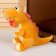 Soft toy "dinosaurus", 31 cm, orange color