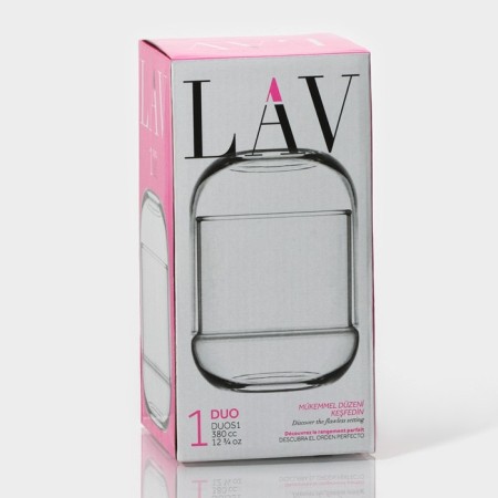 Glass Sugar LAV "Duo", 380 ml-9