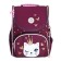 School standard, 33 x 25 x 13 cm, Grizzly, + bag for shoes, plush, burgundy