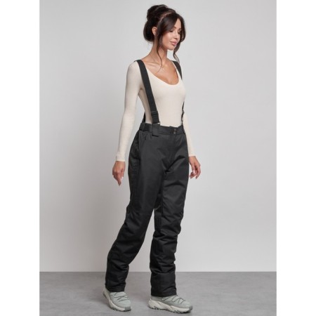 Semi -combinezone ski insulated female winter, size 50, black color-19