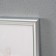 Photo frame Plastic Gallery 25x25 cm, 636421-11, silver (plastic screen)