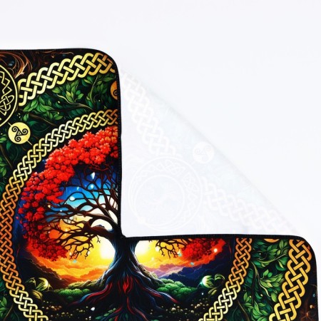 Galloween tablecloth for Halloween "Tree of Life", 50x50 cm-2