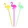 Flamingo kanapes, set 12 pcs., Mix color