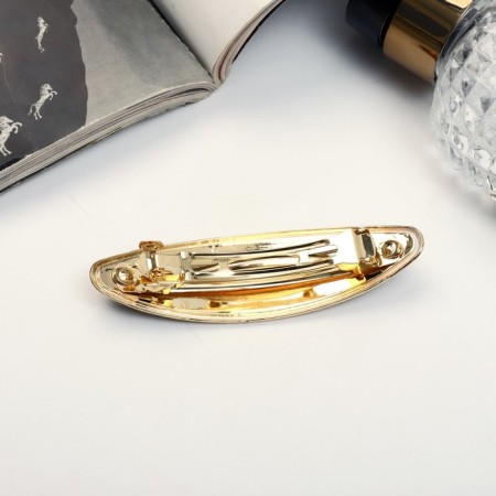 Hair hair clip "is desirable" oval, 8 cm-1