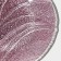 Glass dessert plate "Drachna", d = 21 cm, burgundy color