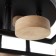 Causteen with PDU 2297/4BK LED 96W 3000-6000K black 63x46x14 cm Bayerlux