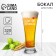 A glass for beer "What the doctor prescribed", 320 ml