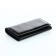 Women's wallet on the button, Textura, black color