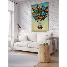 Decorative panel with photo printing 