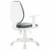 Brabix Fancy MG-201W children's chair, with armrests, white plastic, gray "Light 19"